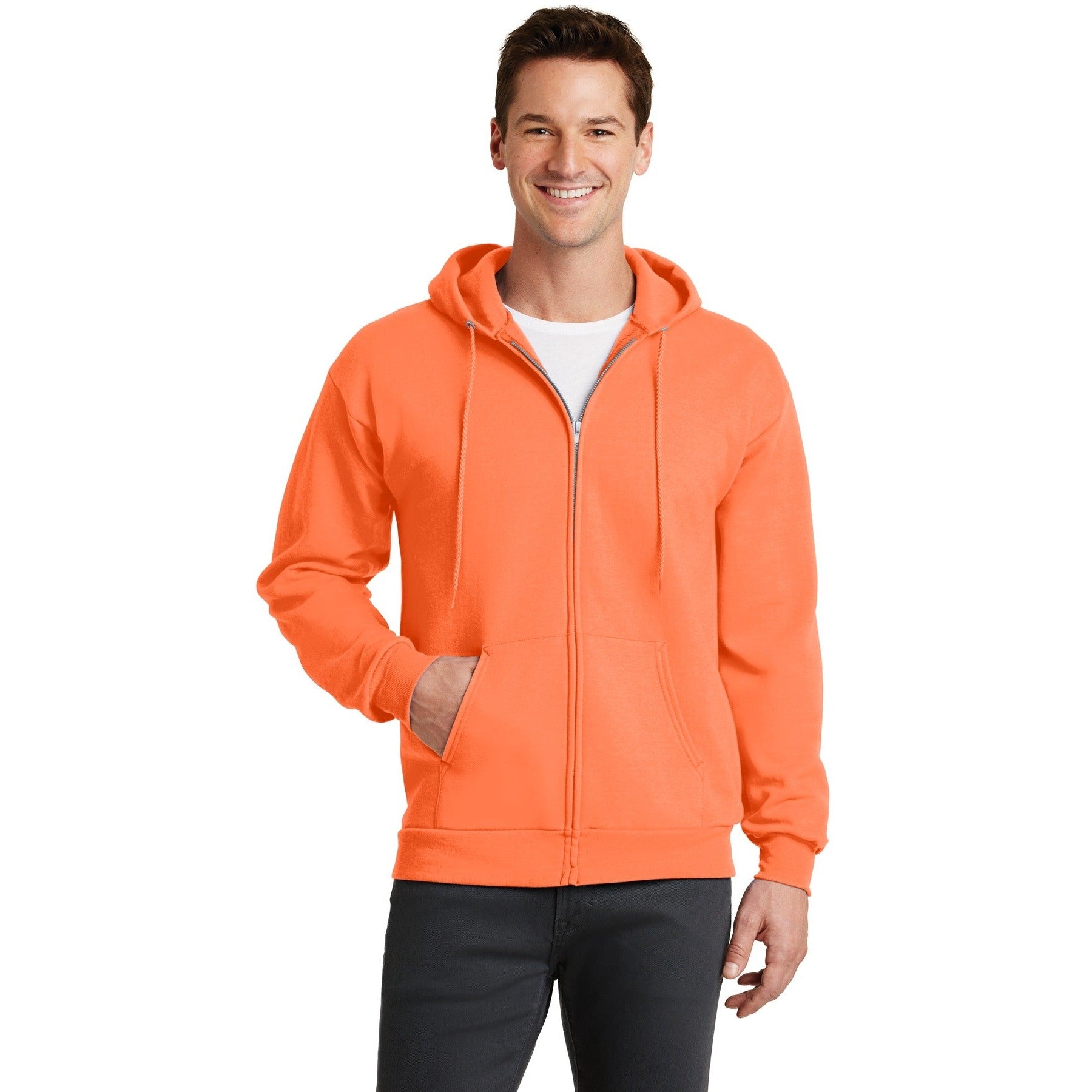 Port & Company-Port & Company® - Core Fleece Full-Zip Hooded Sweatshirt. PC78ZH-MedTech-18